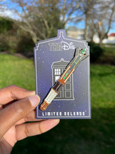 Load image into Gallery viewer, Tardis Pins: Sonic Screwdriver 11/12 extras
