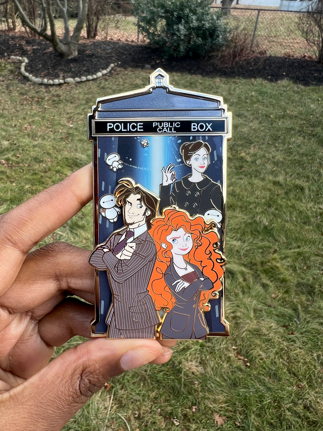 Tardis Pins : Partners In Crime Extras