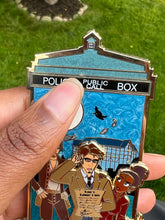 Load image into Gallery viewer, Tardis Pins The Shakespeare Code flawed Extras
